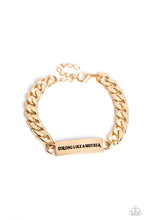Load image into Gallery viewer, Mighty Matriarch - Gold bracelet
