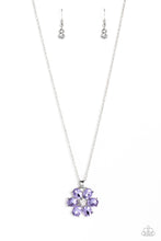 Load image into Gallery viewer, Fancy Flower Girl - Purple necklace
