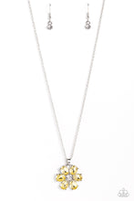 Load image into Gallery viewer, Fancy Flower Girl - Yellow necklace
