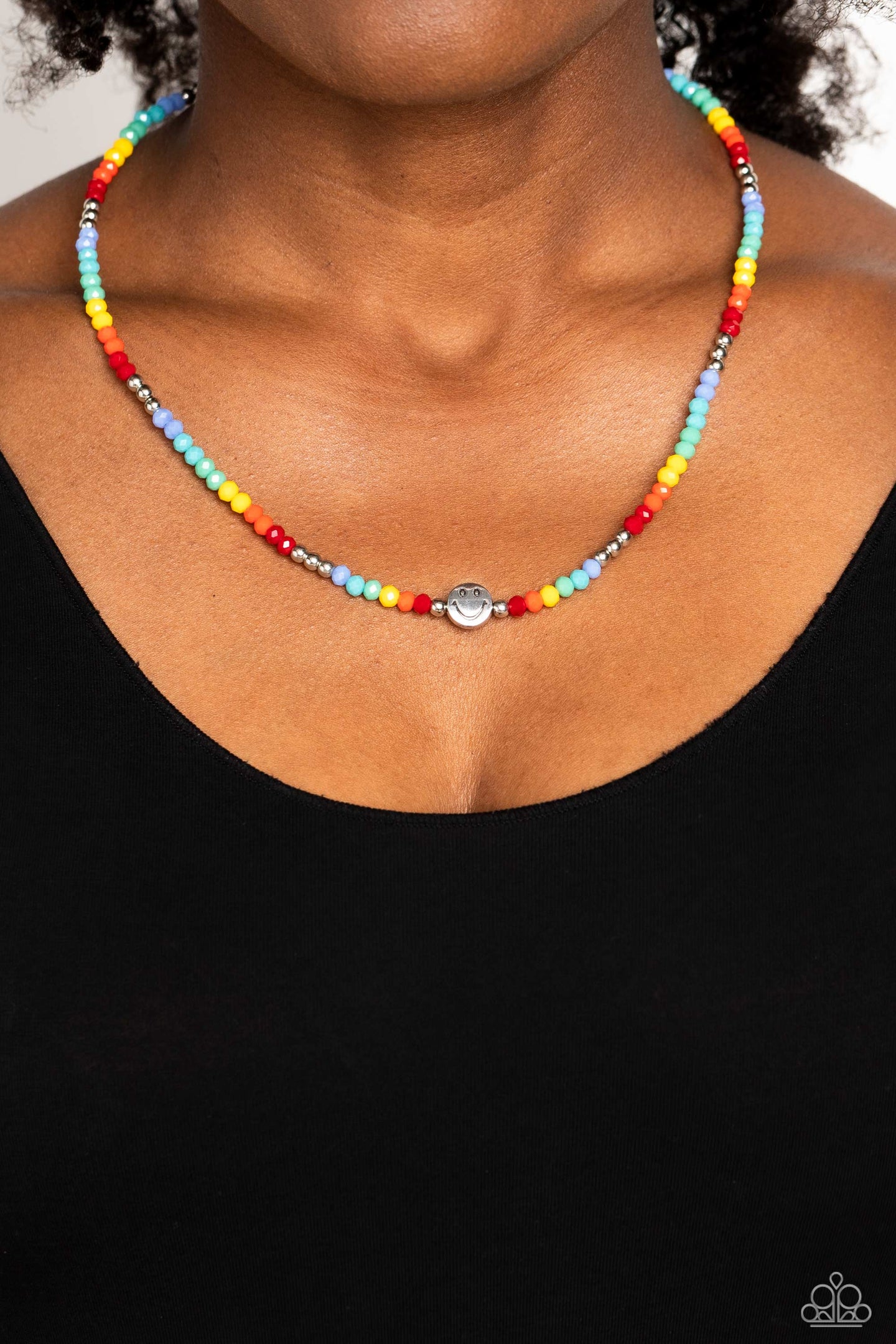 Beaming Bling - Multi necklace