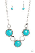 Load image into Gallery viewer, Saharan Scope - Blue necklace
