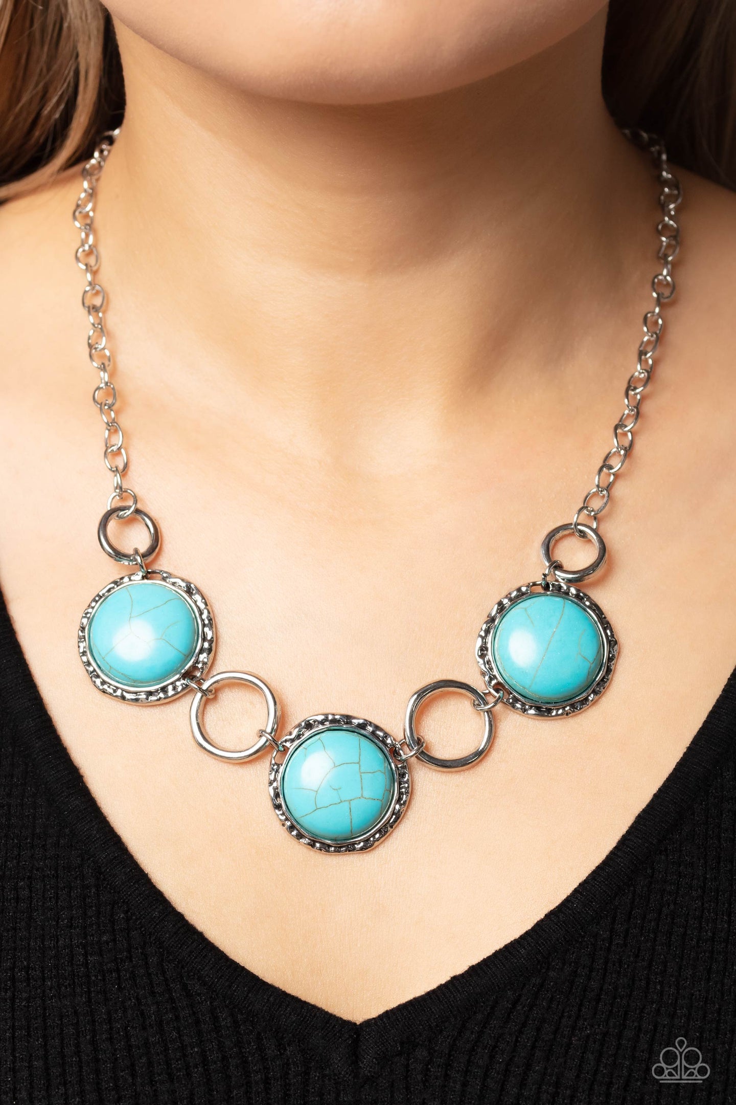 Saharan Scope - Blue necklace