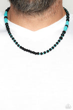 Load image into Gallery viewer, Legendary Lava - Blue necklace
