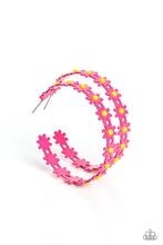 Load image into Gallery viewer, Daisy Disposition - Pink earrings
