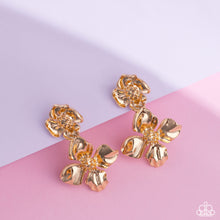 Load image into Gallery viewer, Gilded Grace - Gold earrings
