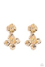 Load image into Gallery viewer, Gilded Grace - Gold earrings

