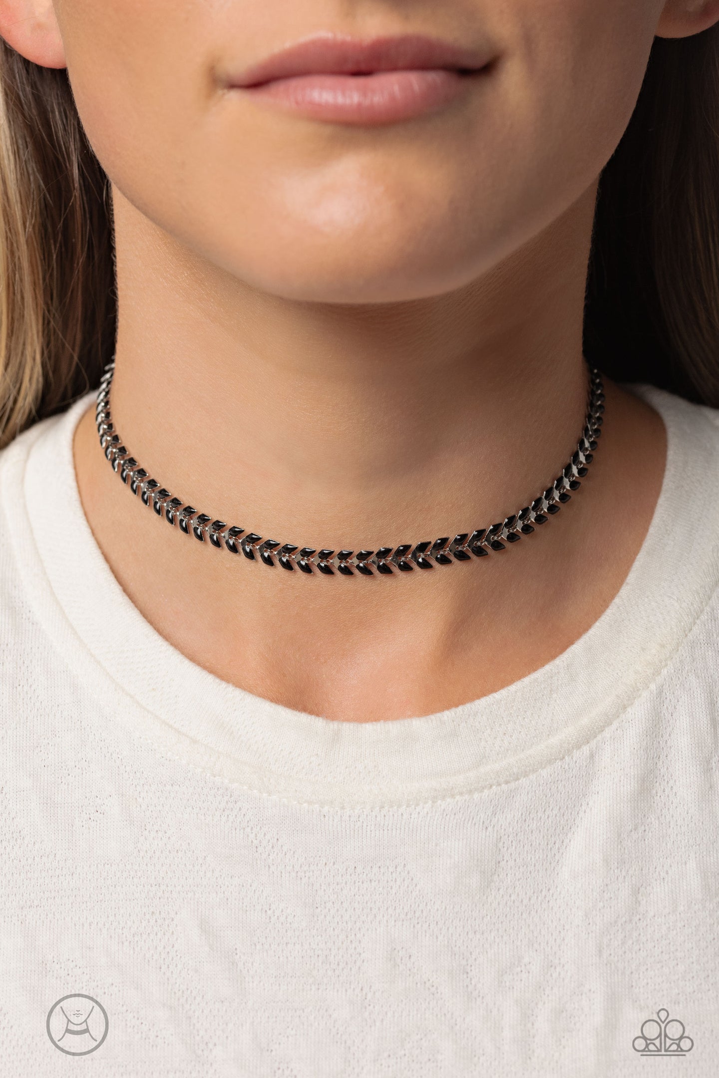 Grecian Grace - Black necklace