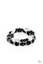 Load image into Gallery viewer, Who ROSE There? - Black bracelet
