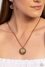 Load image into Gallery viewer, Gilded Guide - Copper necklace
