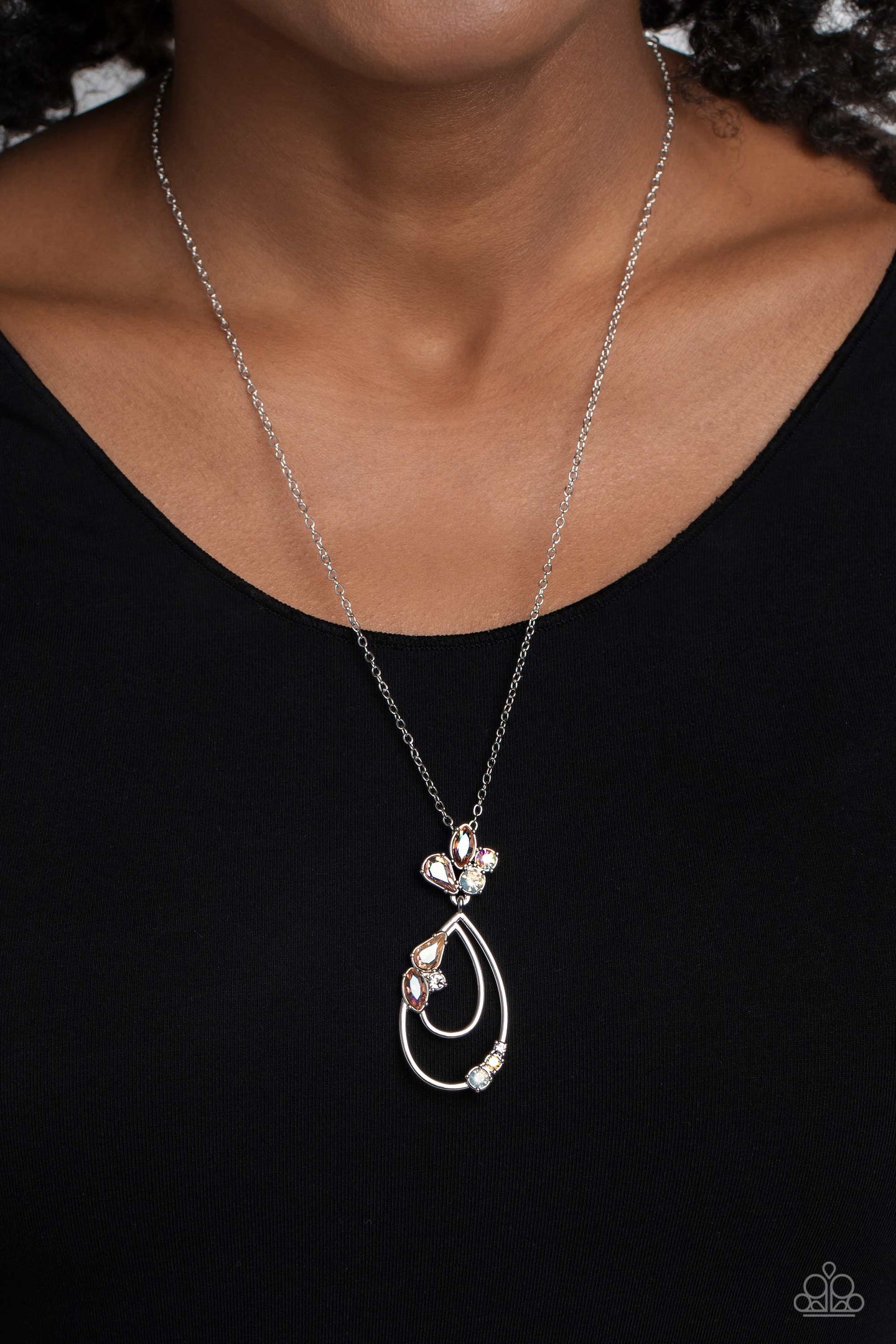 Sleek Sophistication - Orange necklace