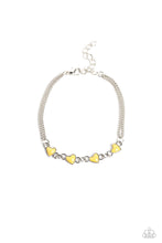 Load image into Gallery viewer, Smitten Sweethearts - Yellow bracelet
