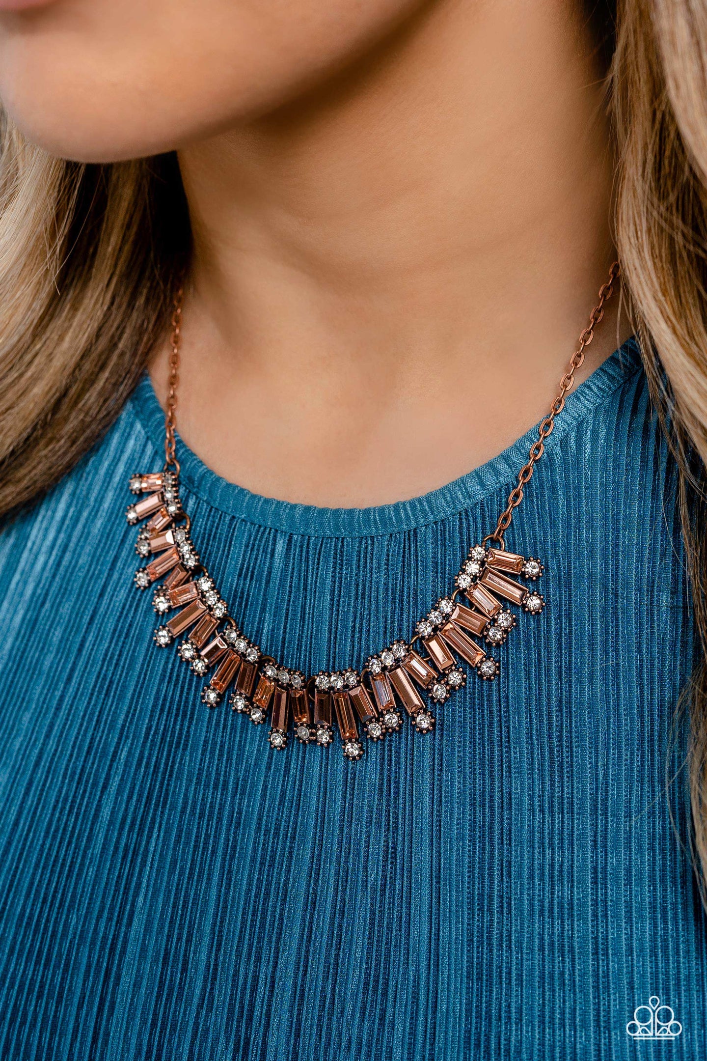 Sunburst Season - Copper necklace
