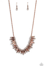 Load image into Gallery viewer, Sunburst Season - Copper necklace
