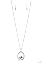 Load image into Gallery viewer, Dynamic Dragonfly - Purple necklace
