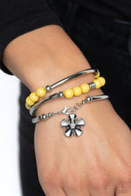Load image into Gallery viewer, Off the WRAP - Yellow bracelet
