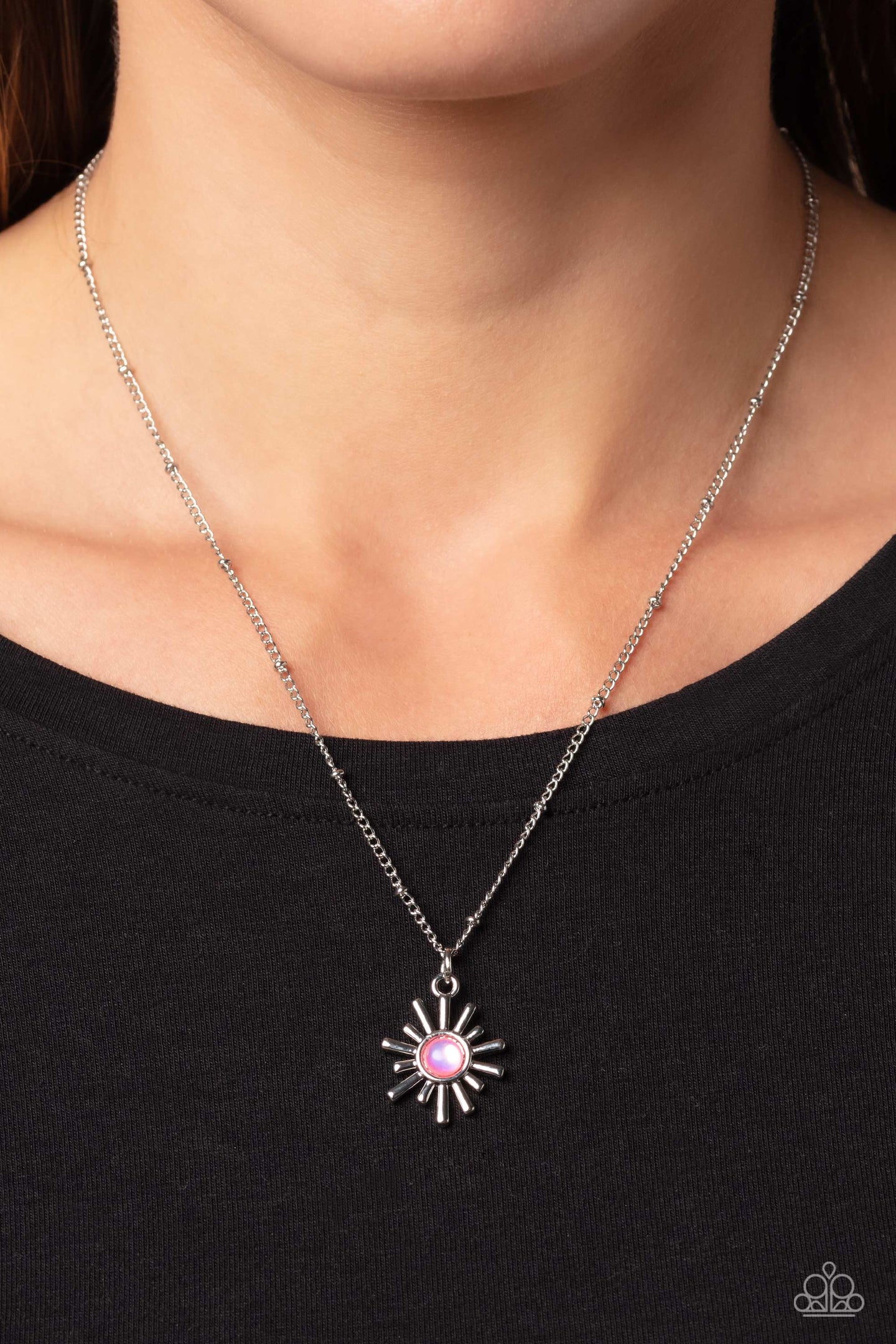 Soak up the Sun - Pink necklace