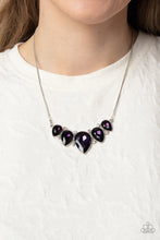 Load image into Gallery viewer, Regally Refined - Purple necklace
