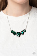 Load image into Gallery viewer, Regally Refined - Green necklace
