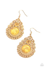 Load image into Gallery viewer, Welcoming Whimsy - Yellow earrings
