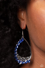 Load image into Gallery viewer, Looking Sharp - Blue earrings
