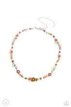 Load image into Gallery viewer, Flower Child Flair - Multi GR/MT necklace
