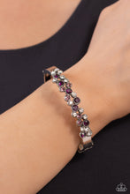 Load image into Gallery viewer, Big City Bling - Purple bracelet
