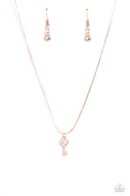 Load image into Gallery viewer, LOVE-Locked - Rose Gold necklace
