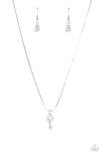 Load image into Gallery viewer, LOVE-Locked - White necklace
