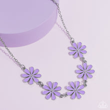 Load image into Gallery viewer, Flora Fantasy - Purple necklace
