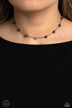 Load image into Gallery viewer, Public Display of Affection - Copper necklace
