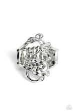 Load image into Gallery viewer, What ROSE Around - Silver ring
