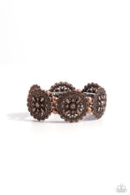 Load image into Gallery viewer, Leave of Lace - Copper bracelet

