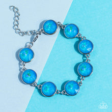 Load image into Gallery viewer, Enchanted Emblems - Blue bracelet
