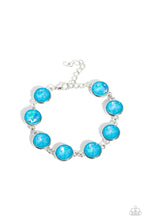 Load image into Gallery viewer, Enchanted Emblems - Blue bracelet
