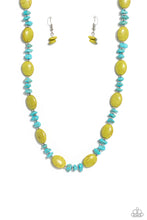 Load image into Gallery viewer, Stone Age Showcase - Green necklace
