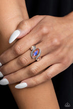 Load image into Gallery viewer, Tilted Triplets - Orange ring
