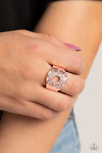 Load image into Gallery viewer, Stylish Sunbeams - Copper ring
