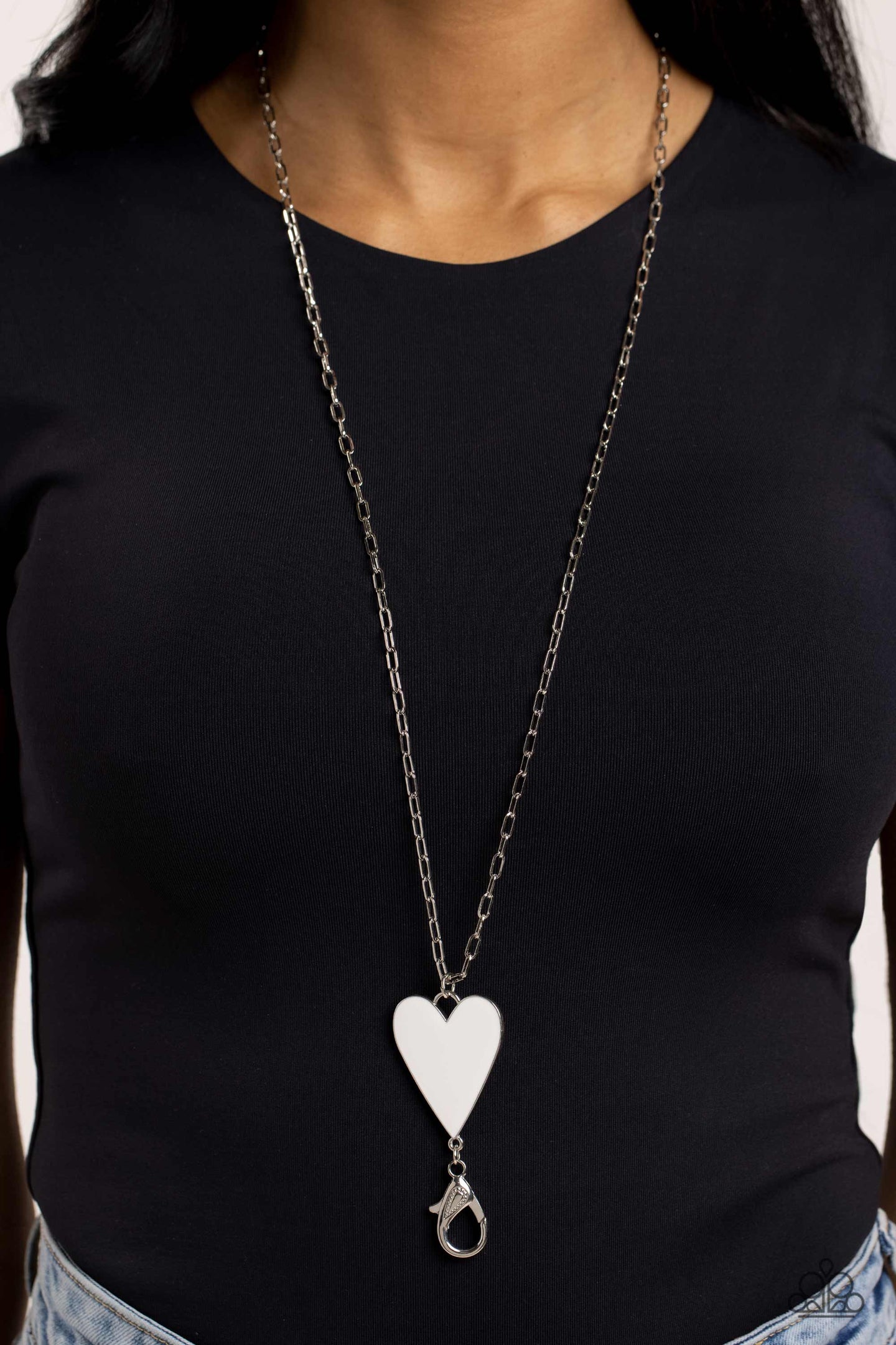 Subtle Soulmate - White necklace