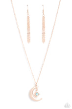 Load image into Gallery viewer, Stellar Sway - Rose Gold necklace
