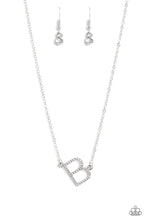 Load image into Gallery viewer, INITIALLY Yours - B - White necklace
