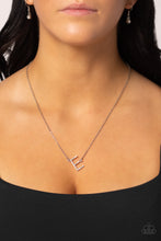 Load image into Gallery viewer, INITIALLY Yours - E - White necklace
