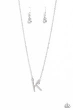 Load image into Gallery viewer, INITIALLY Yours - K - White necklace

