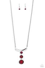 Load image into Gallery viewer, Alluring Andante - Red necklace
