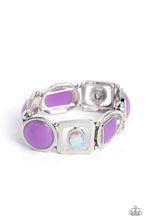 Load image into Gallery viewer, Majestic Mashup - Purple bracelet
