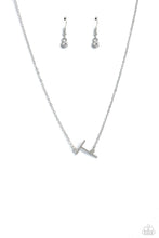 Load image into Gallery viewer, INITIALLY Yours - T - White necklace
