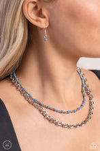 Load image into Gallery viewer, A Pop of Color - Blue necklace
