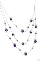 Load image into Gallery viewer, Glistening Gamut - Purple necklace
