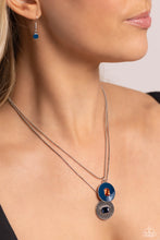 Load image into Gallery viewer, Cryptic Couture - Blue necklace
