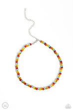 Load image into Gallery viewer, Colorfully GLASSY - Red necklace
