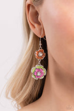 Load image into Gallery viewer, Intricate Impression - Multi earrings
